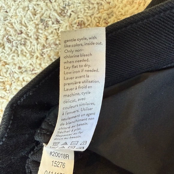 SPANX Leggings Womens Black Pull On Jean-ish Skinny Stretch Shaping XL / TG - Picture 5 of 13